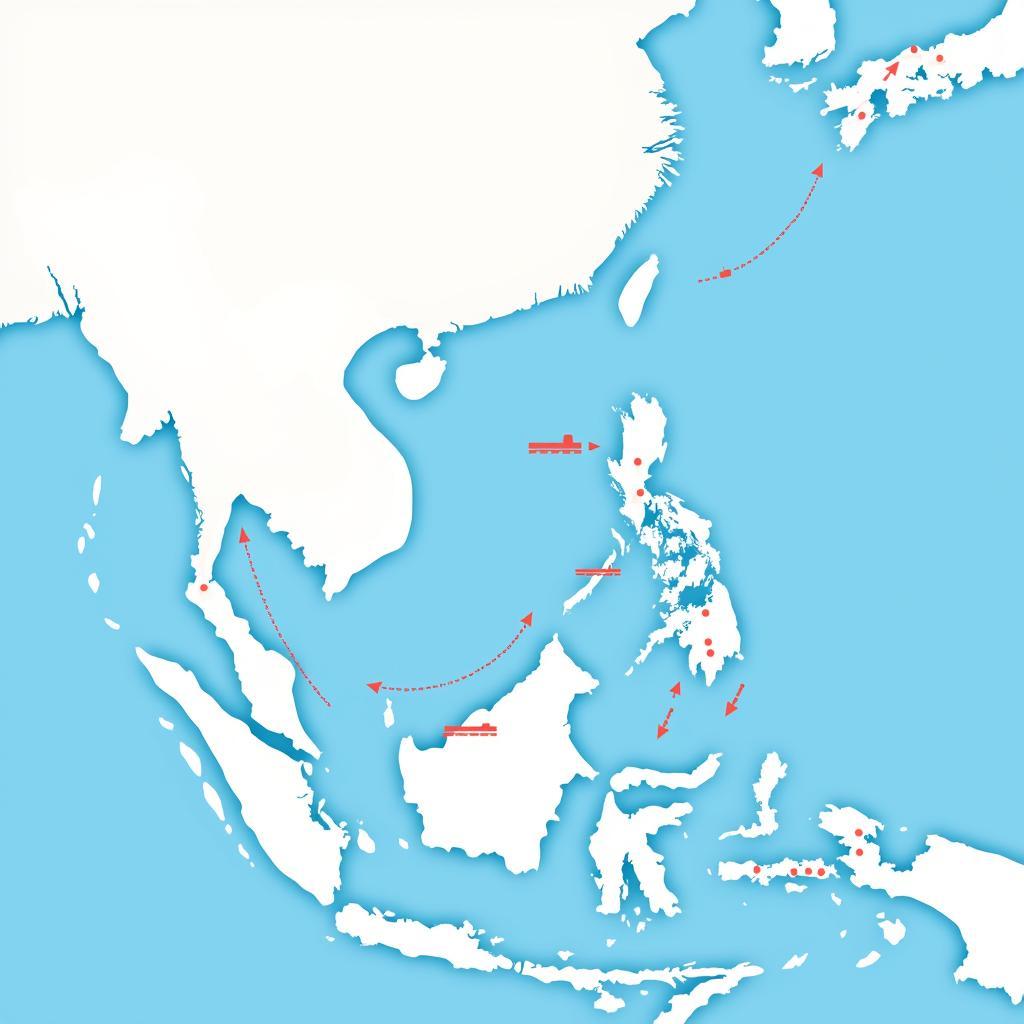 Asean Tanker Routes Network