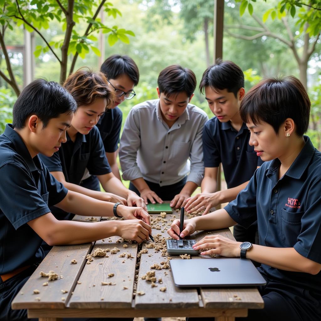 ASEAN Technicians Collaborating