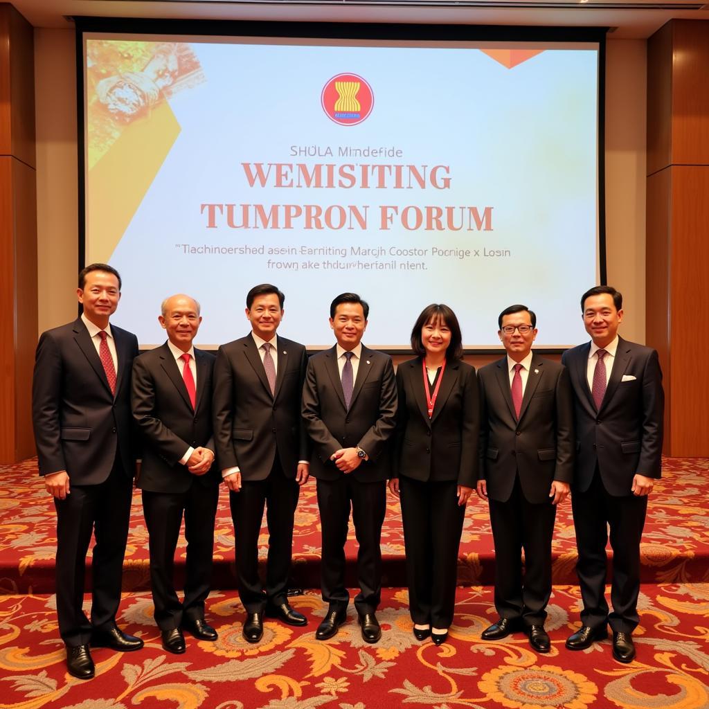 ASEAN Tourism Ministers at the 2018 Forum