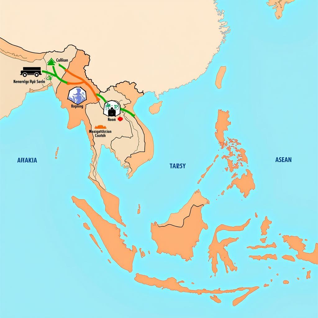 ASEAN Trade Map