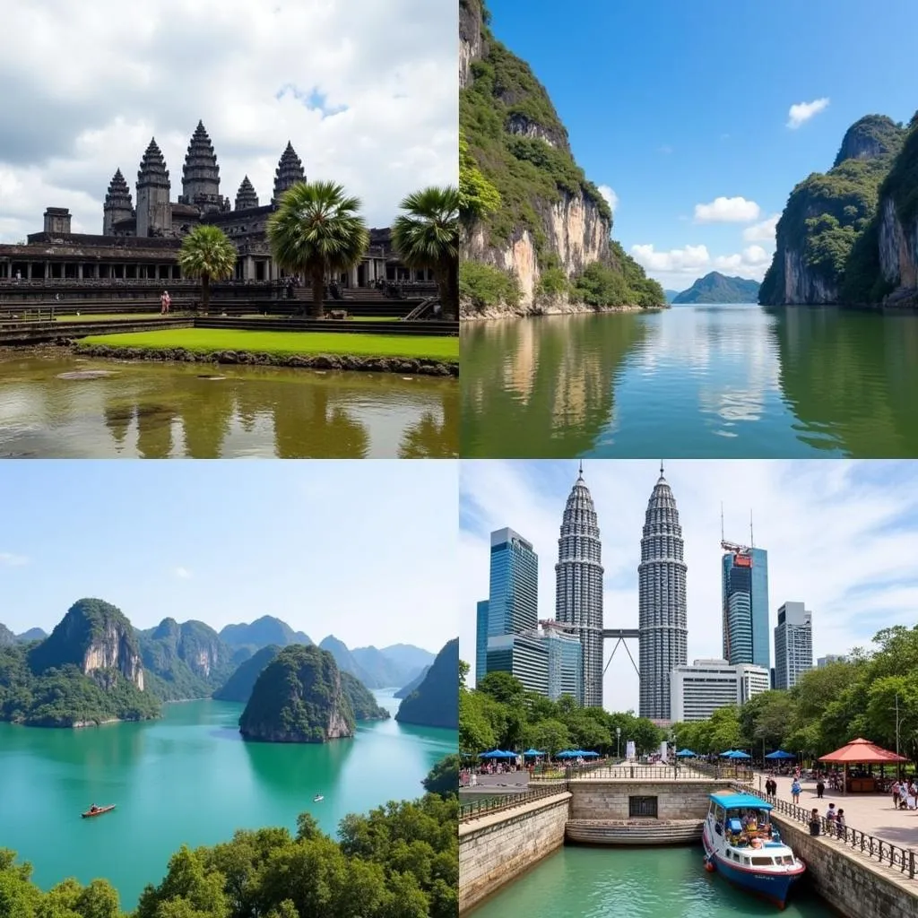 Southeast Asian travel destinations