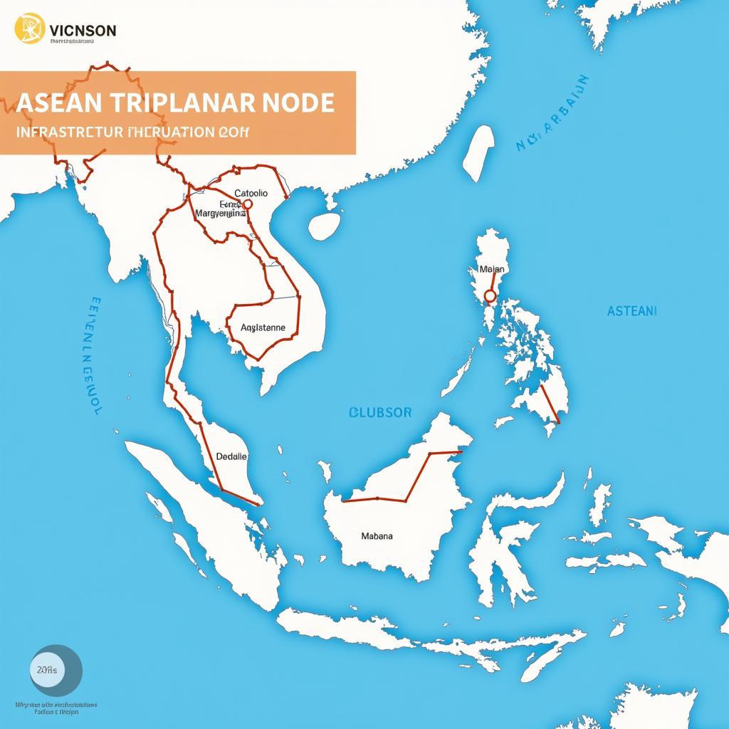 ASEAN Triplanar Node Infrastructure Projects Map