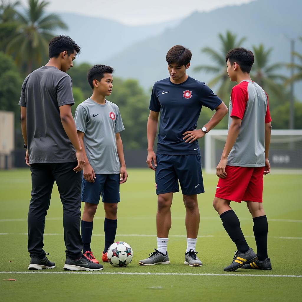 ASEAN Tryout Scouts Observing Players