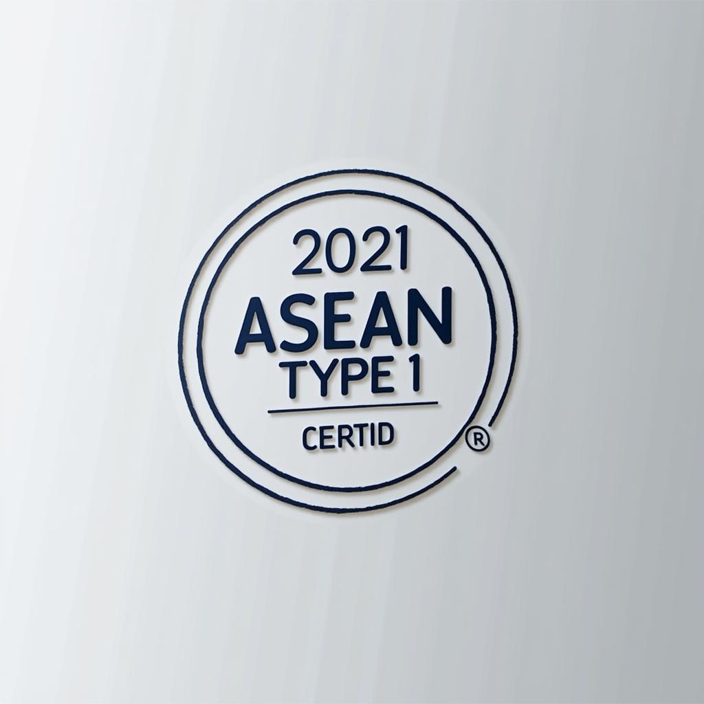 2021 ASEAN TYPE 1 Certification Logo