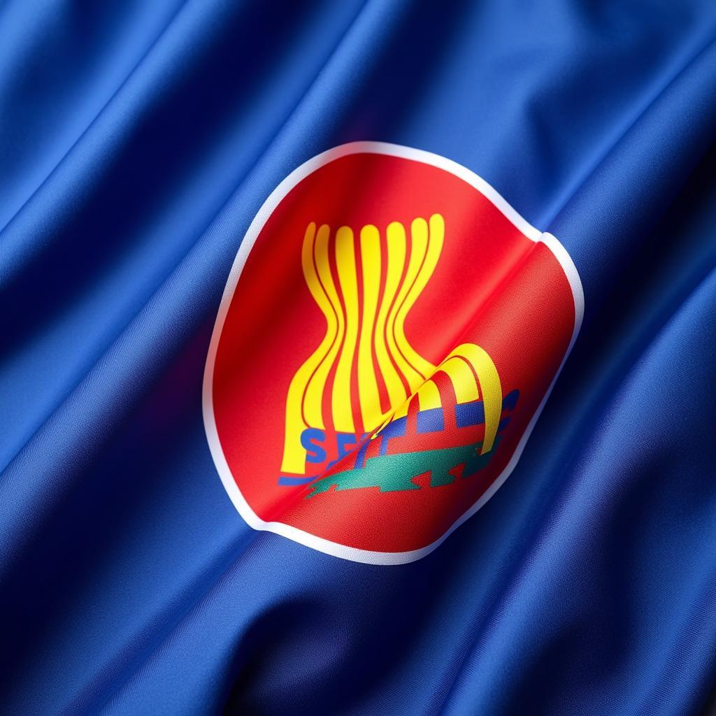 ASEAN Flag Symbolizing Unity