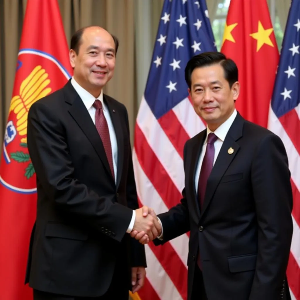 ASEAN-US Summit Handshake