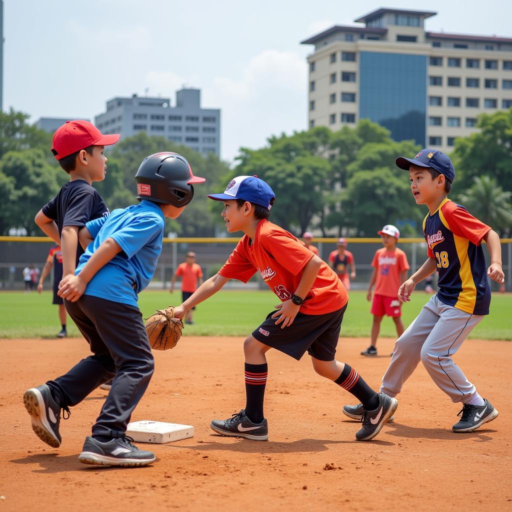 Youth baseball tournament in Southeast Asia