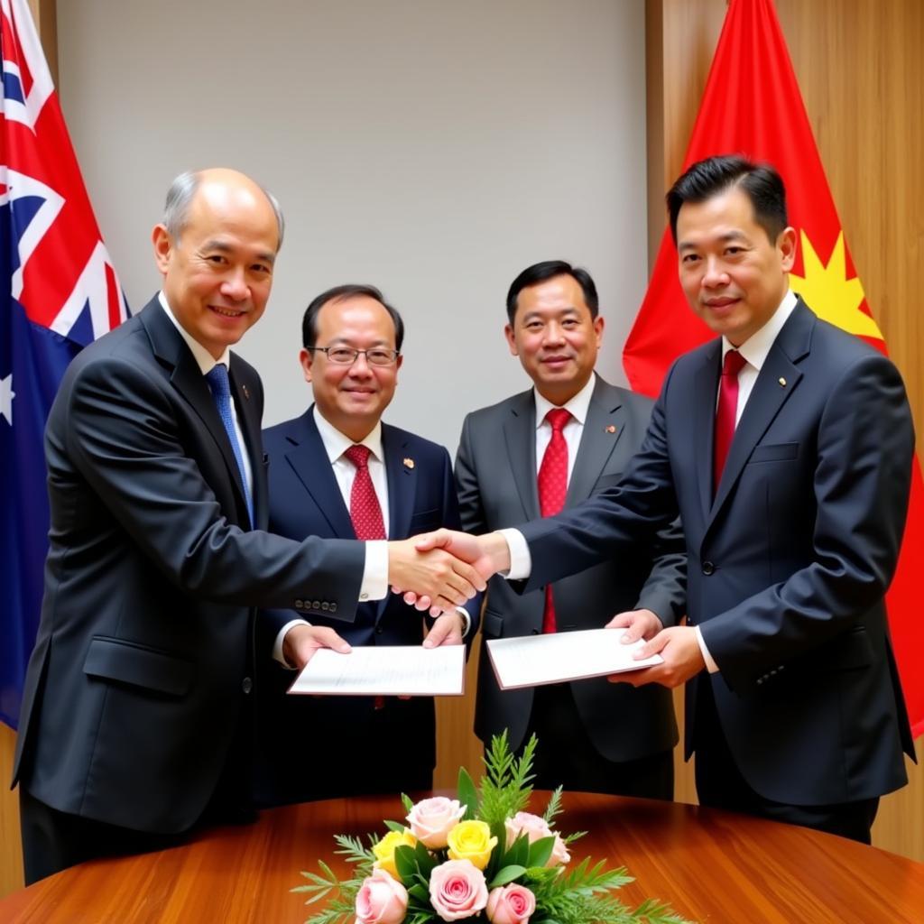 ASEAN-Wollongong partnership ceremony at UOW