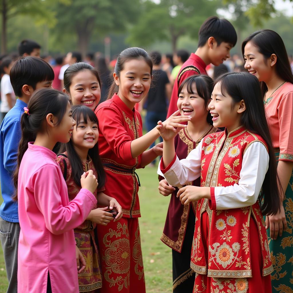 ASEAN Youth Engage in Traditional Games