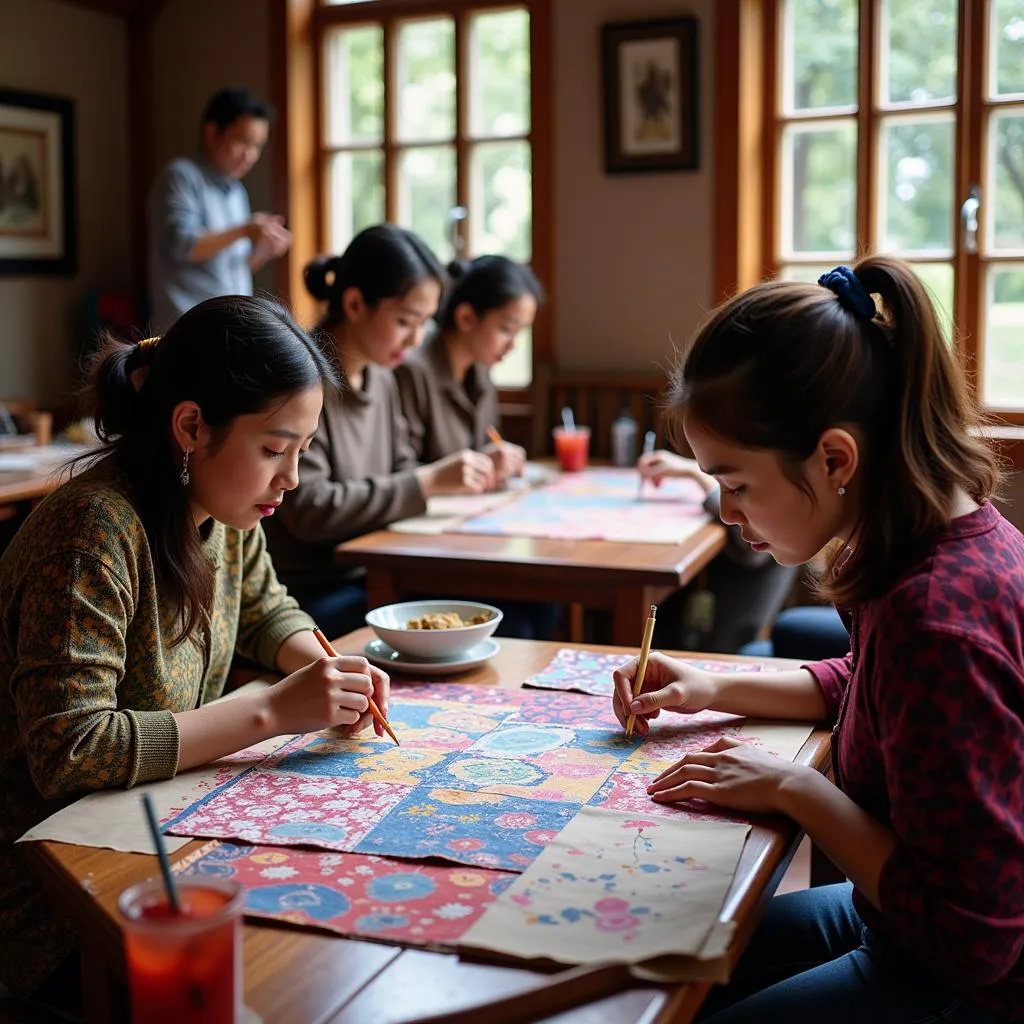 Batik Workshop in ASEANæstved