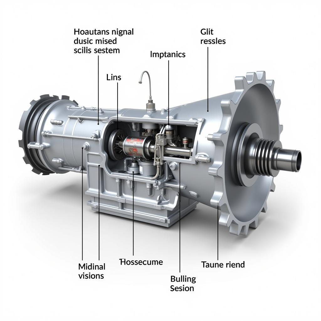 Diagram of Automatic Transmission Components