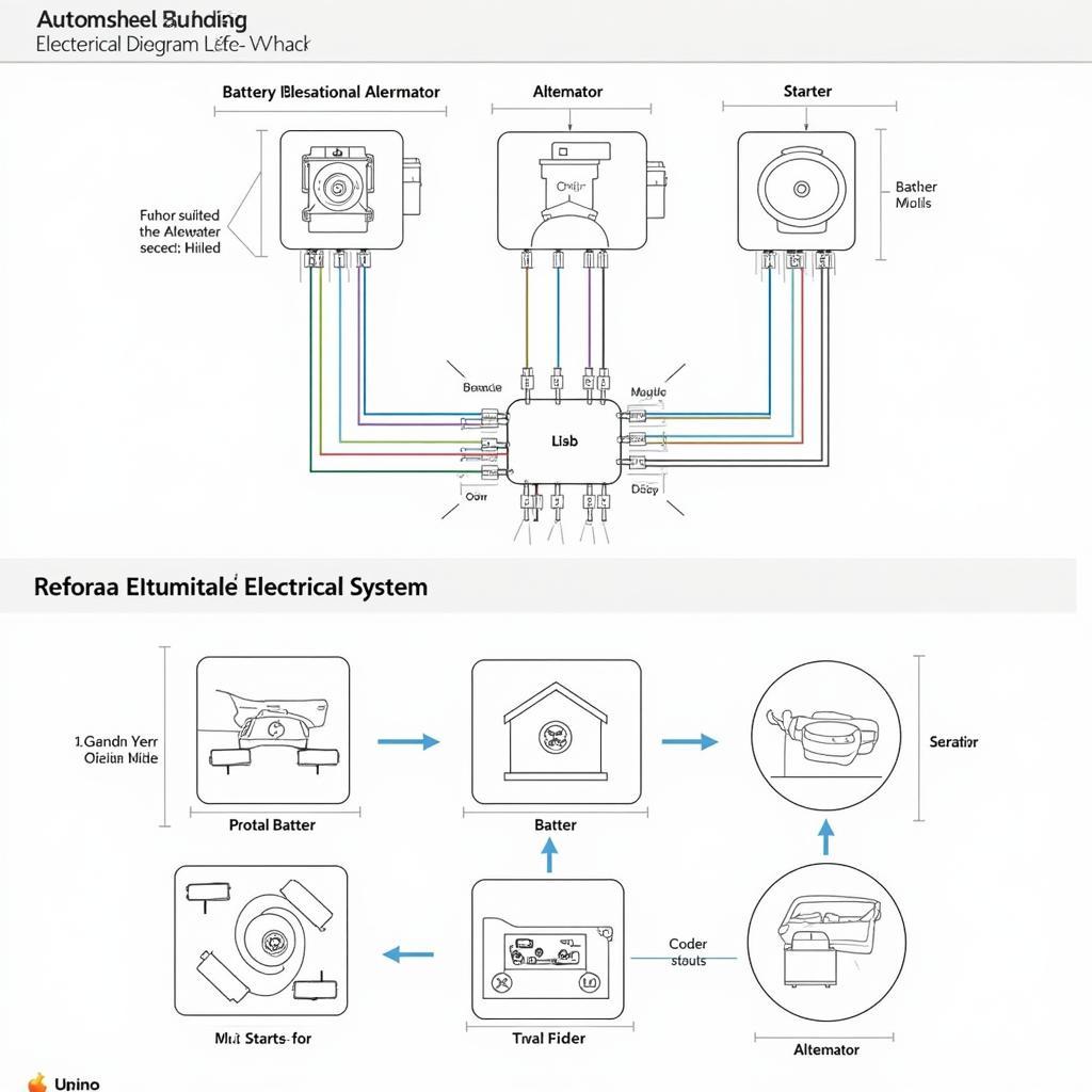 Automotive Electrical System Diagram