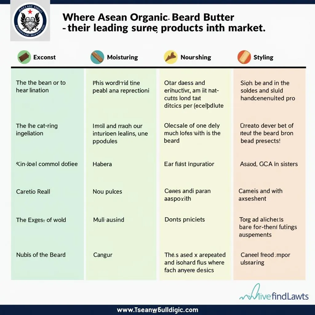 Comparing Asean Organics Beard Butter to other beard products