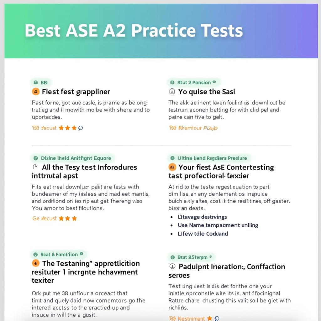 Top ASE A2 Practice Tests