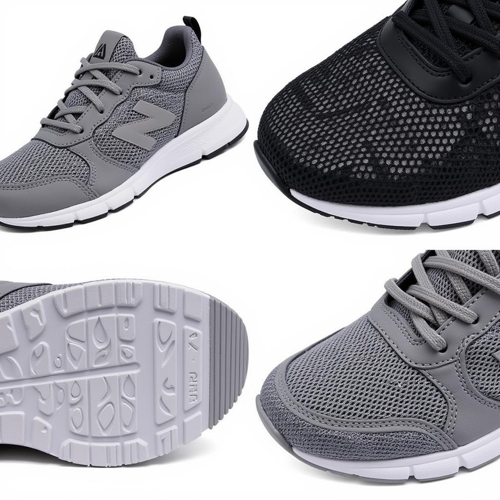 Lightweight jogger shoes with breathable mesh uppers for tropical weather in ASEAN