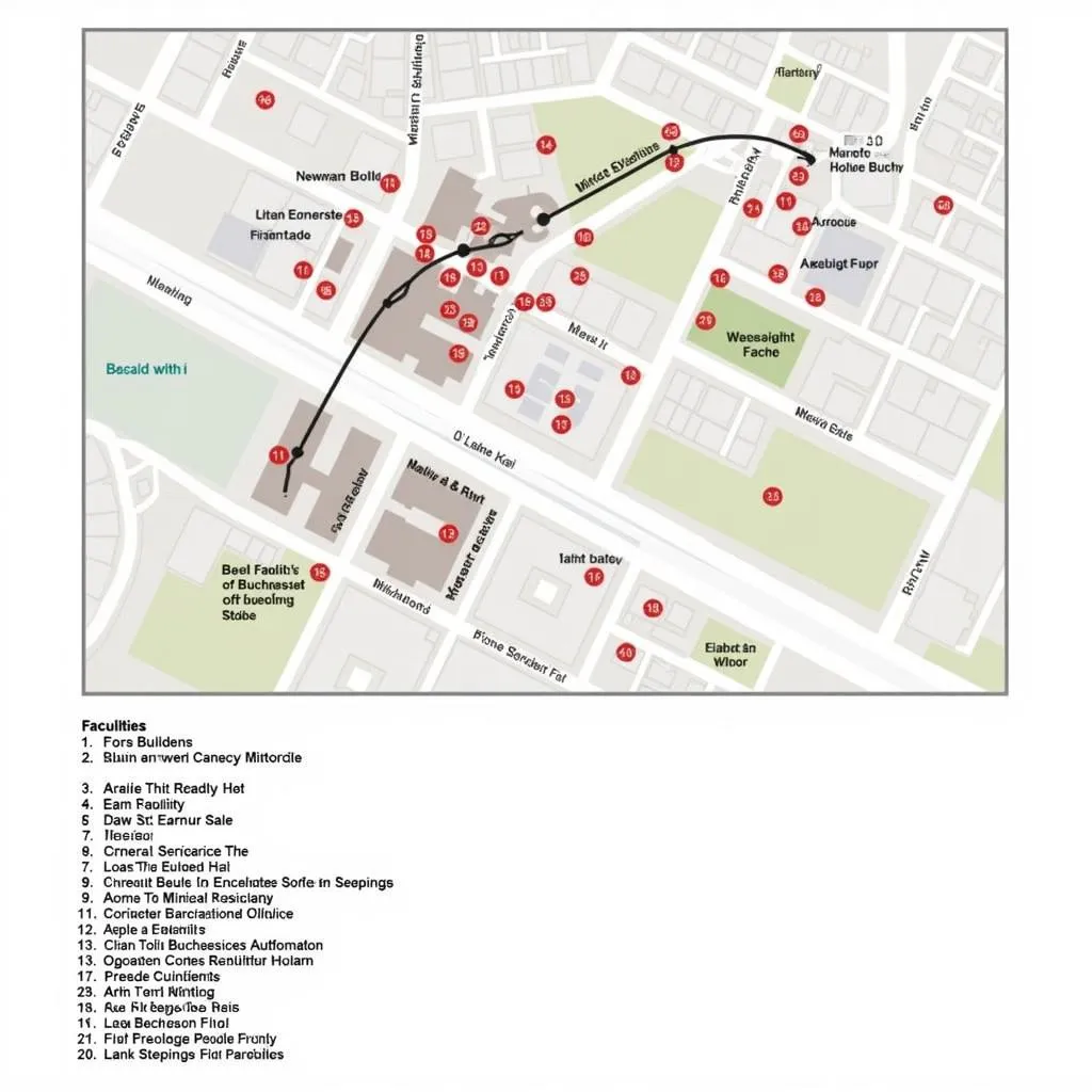 Bucharest University of Economic Studies campus map