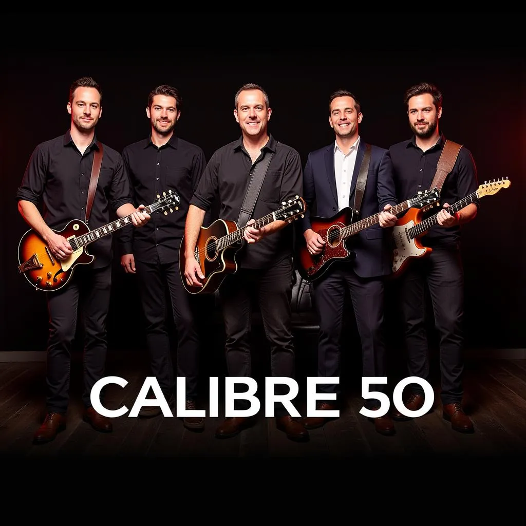 Image of the Mexican band Calibre 50