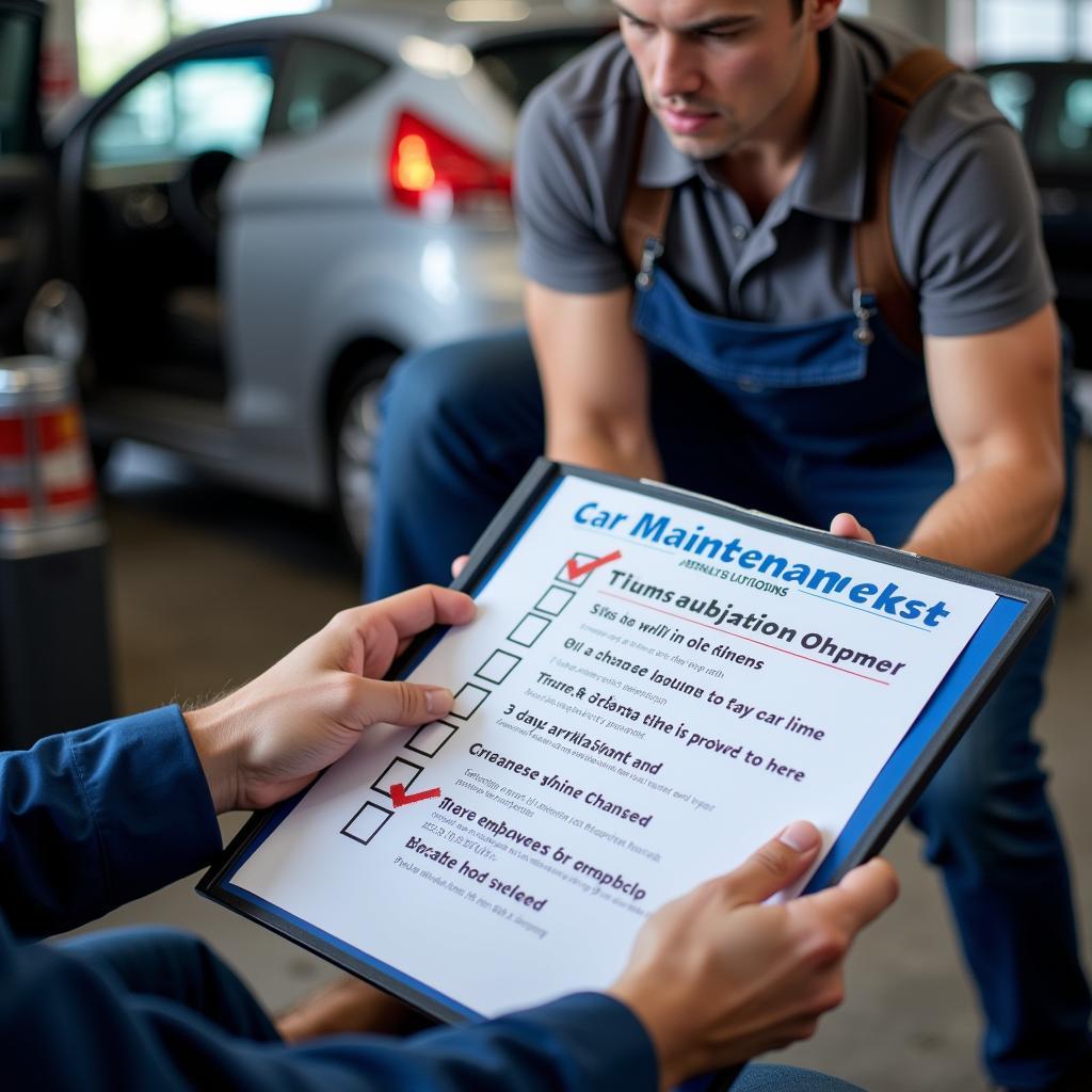 Car Maintenance Checklist in Lexington KY