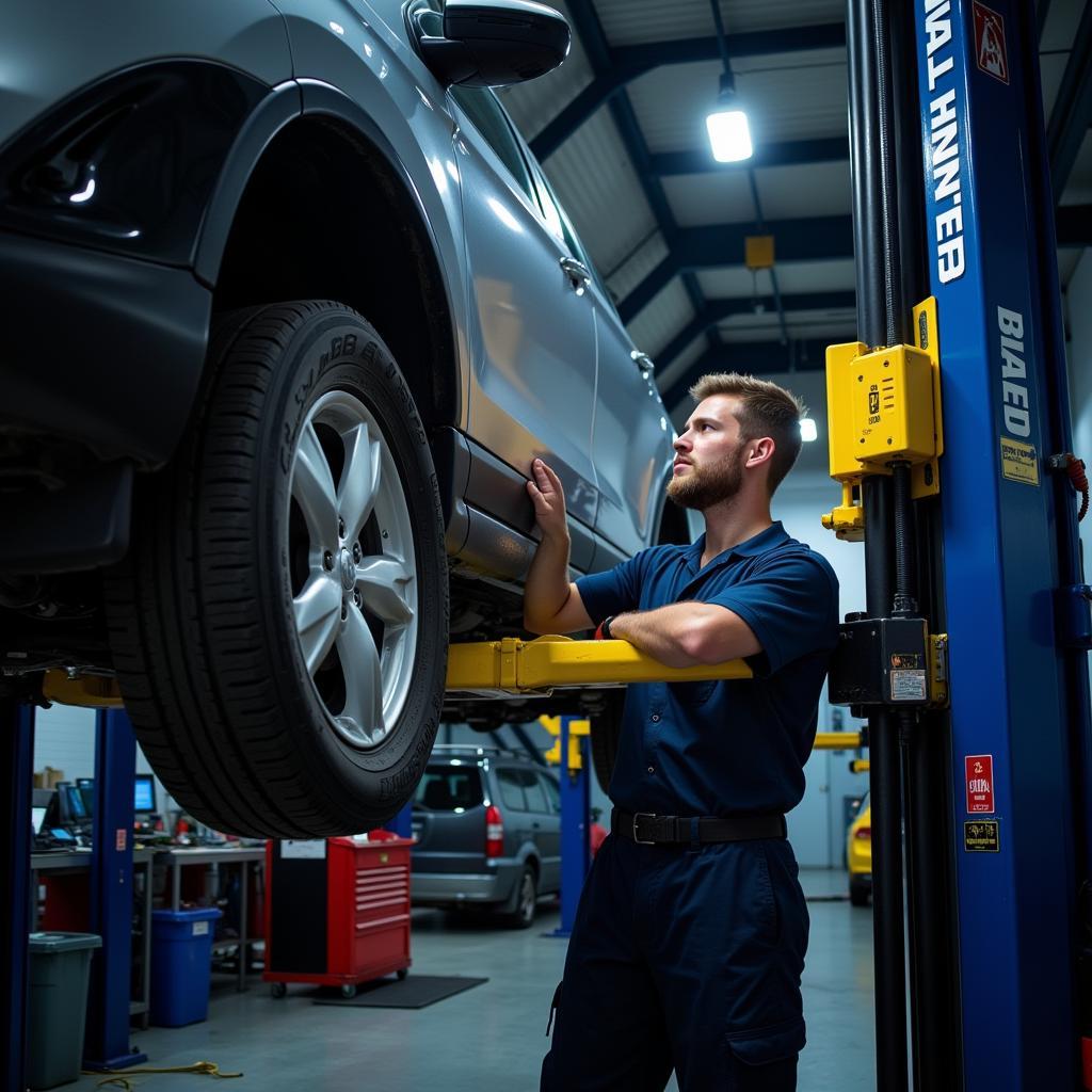 Inspecting a Car's Transmission