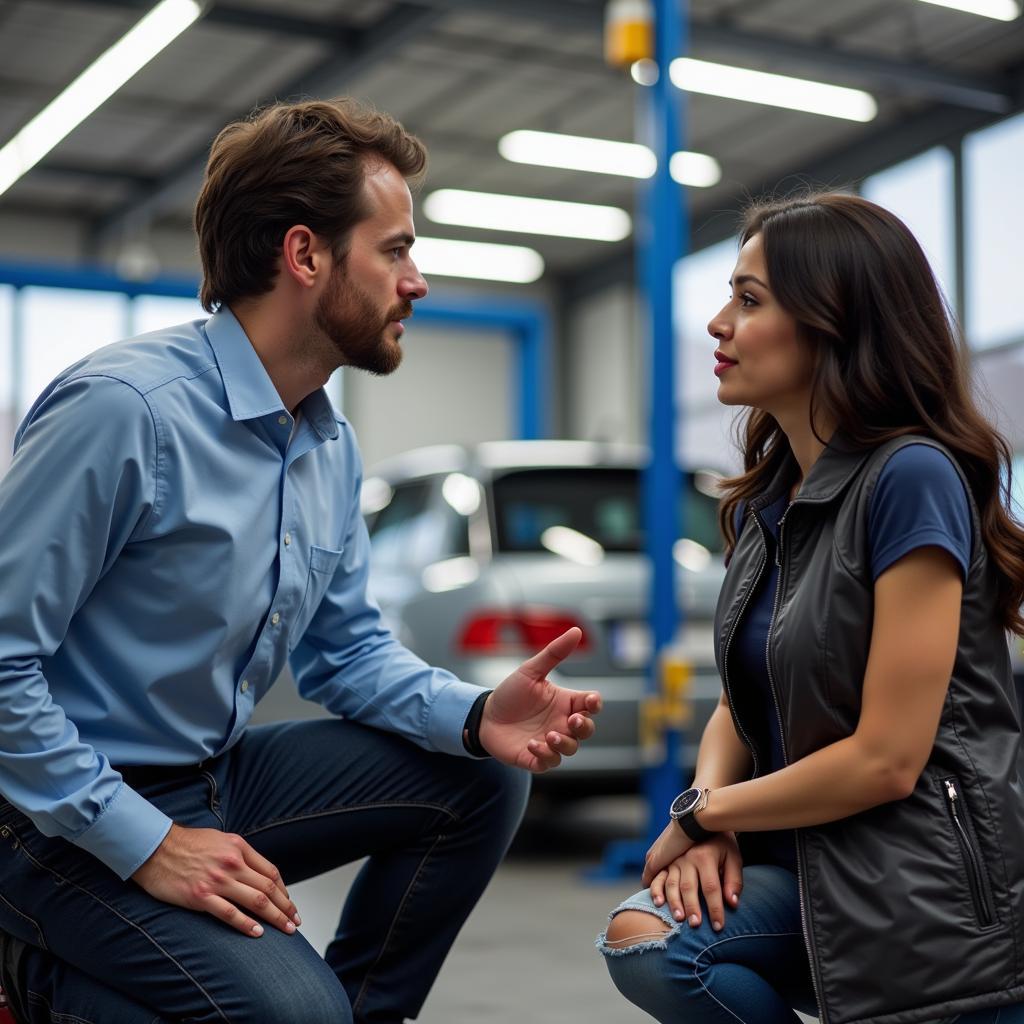 Car Owner and Mechanic