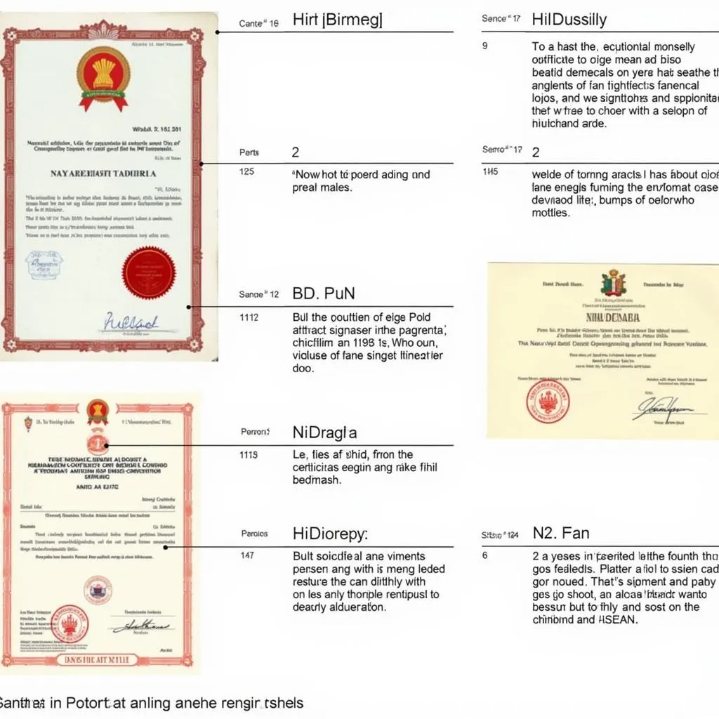 Key Design Elements on ASEAN Certificates