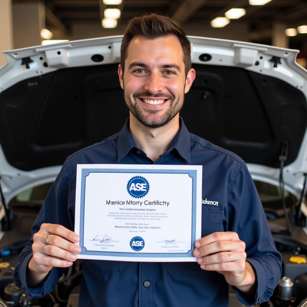 ASE Certified Mechanic