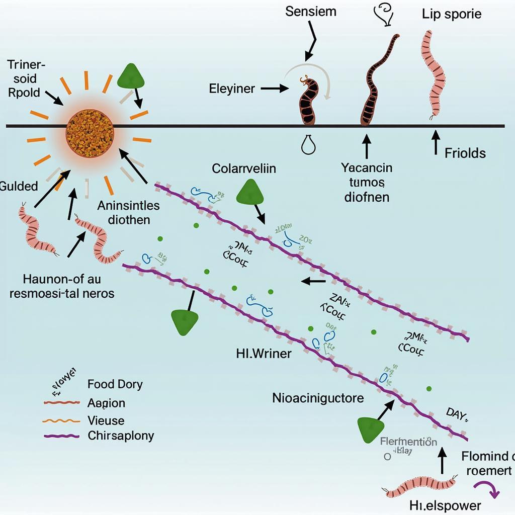 Chemotaxis in C. elegans