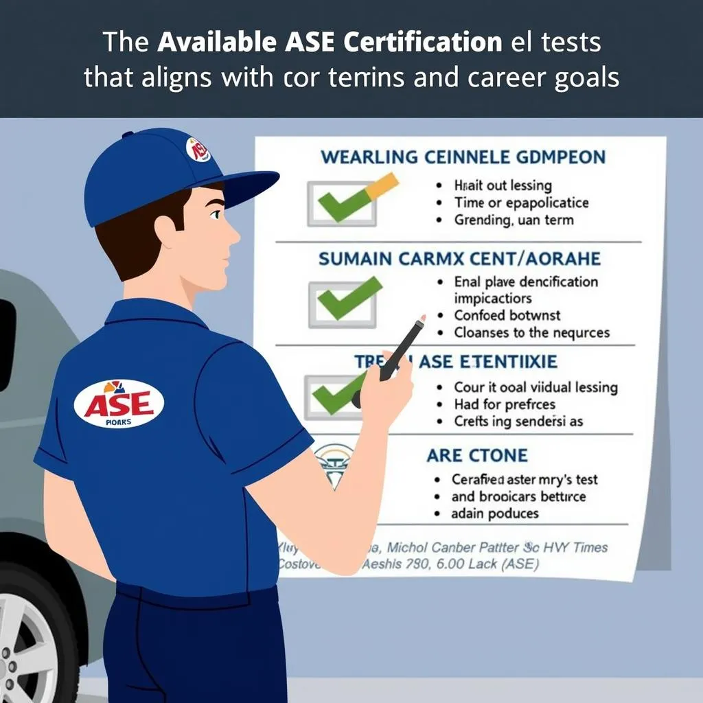 Selecting the Appropriate ASE Certification