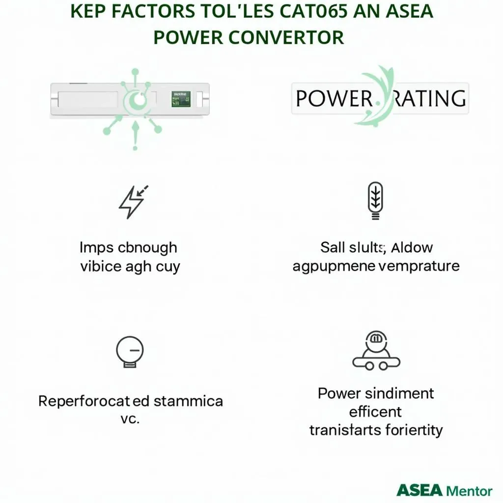 Factors to Consider When Choosing an ASEA Power Converter