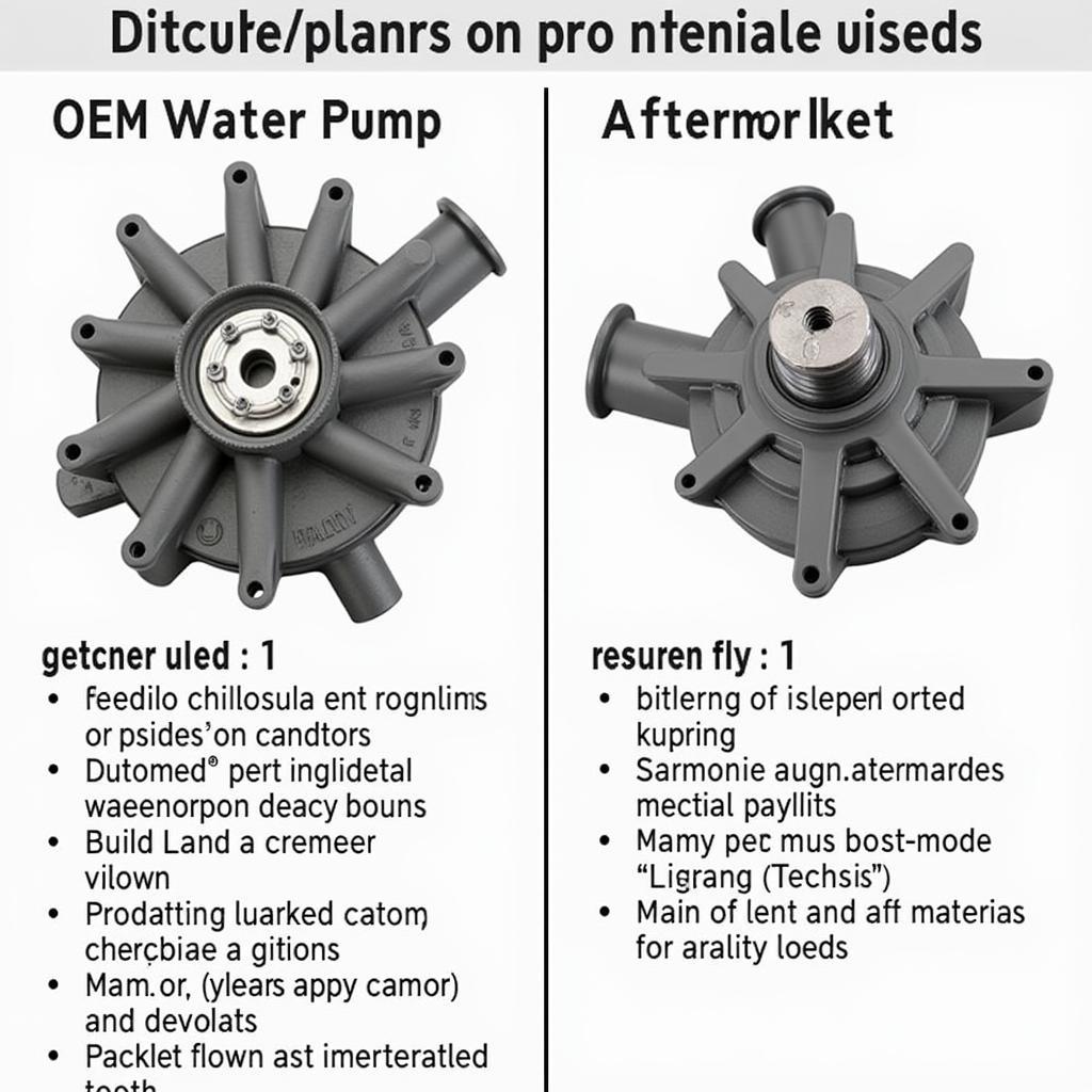 Choosing the Right Water Pump