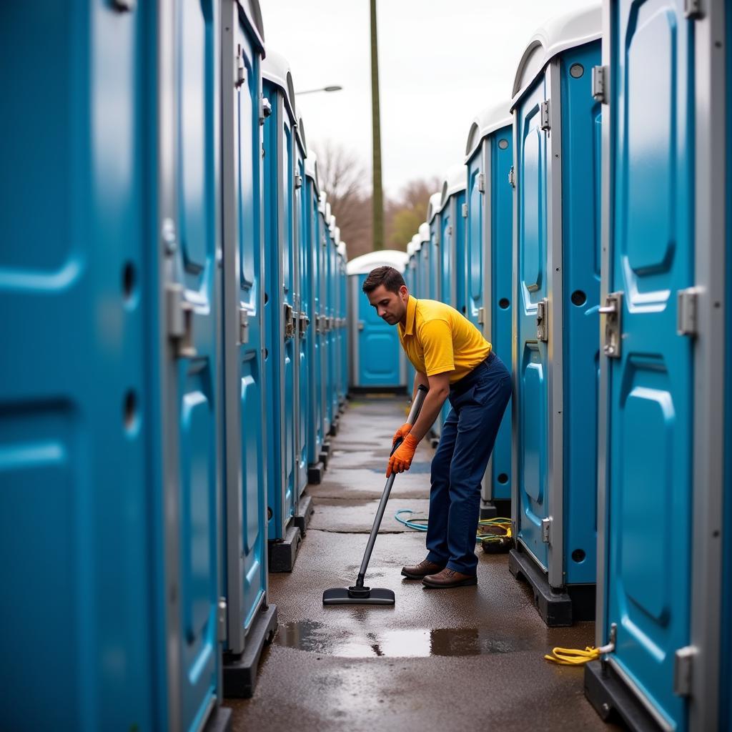 Maintaining Hygiene: Professional Cleaning of Portable Toilets