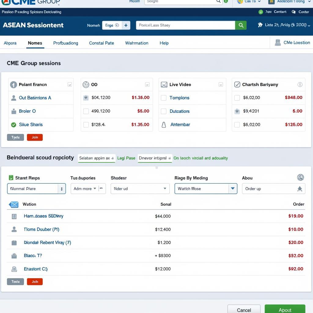 CME Group Trading Platform with ASEAN Session Data