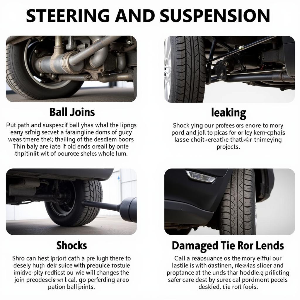 Common Steering and Suspension Issues in Cars