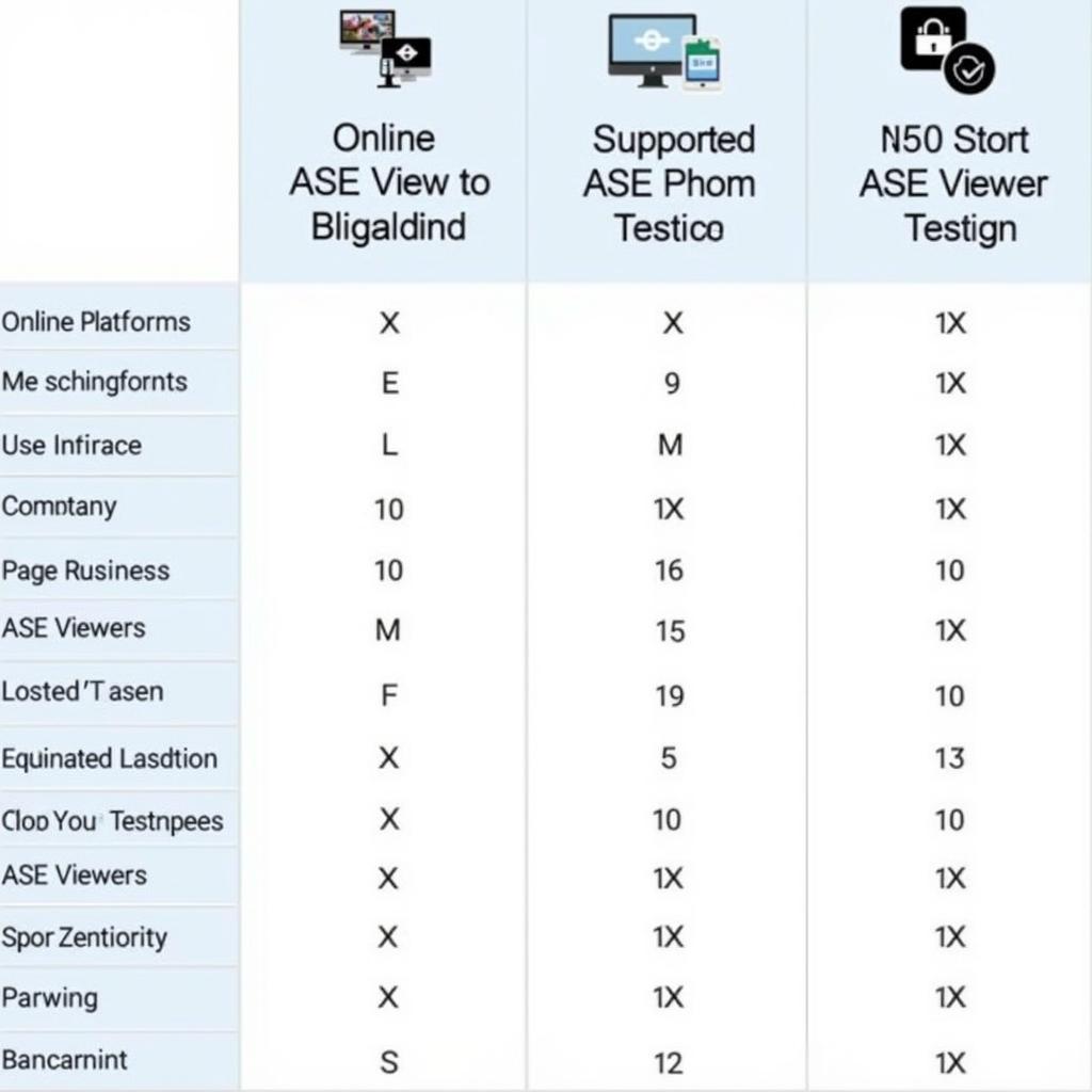 Comparing Different ASE Viewers