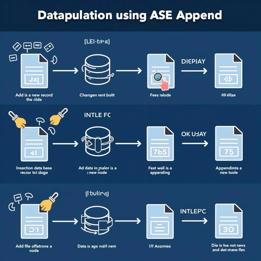 Data Manipulation with ASE Append