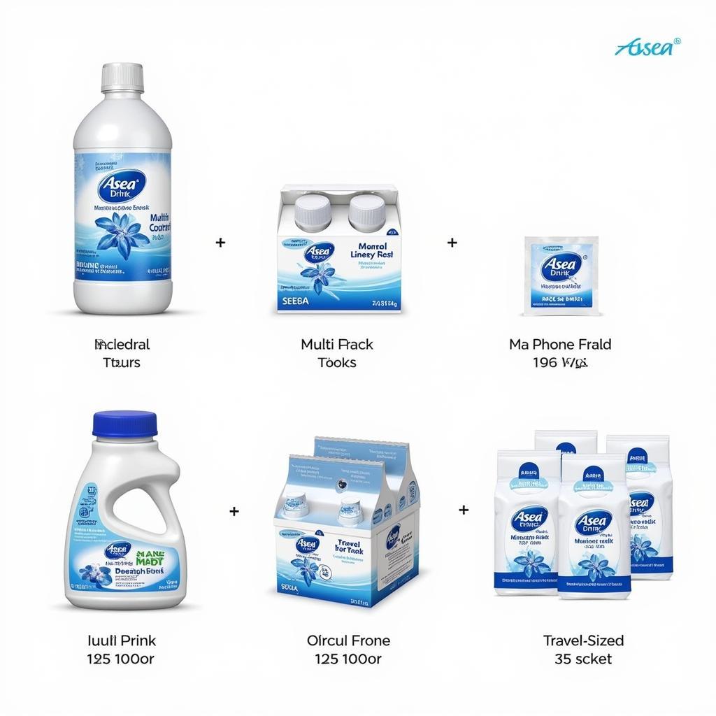 Different Asea Drink product formats