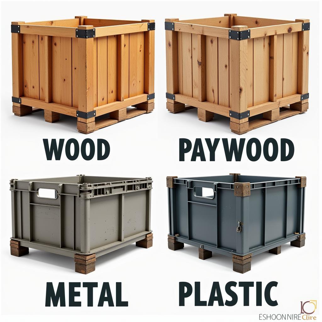 Variety of Manual Crate Materials