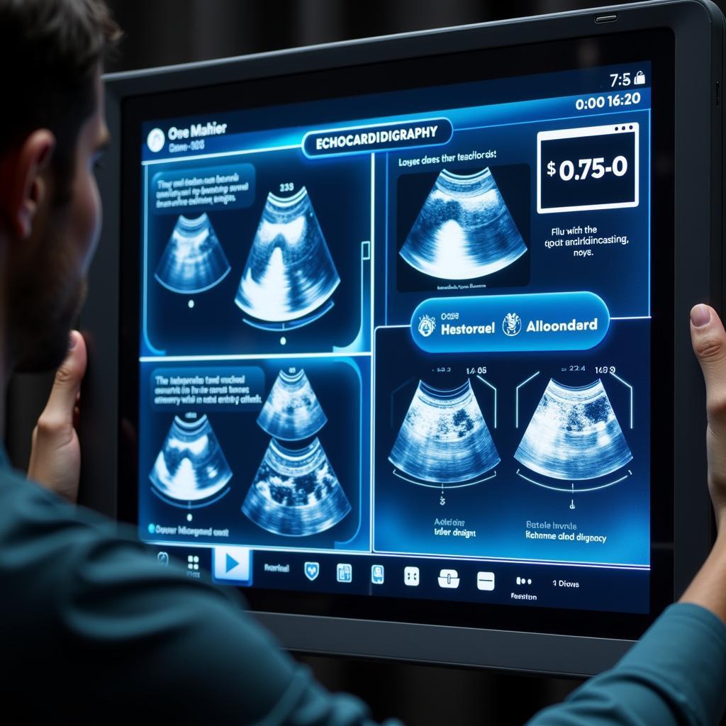 Interactive Digital Echocardiography Poster