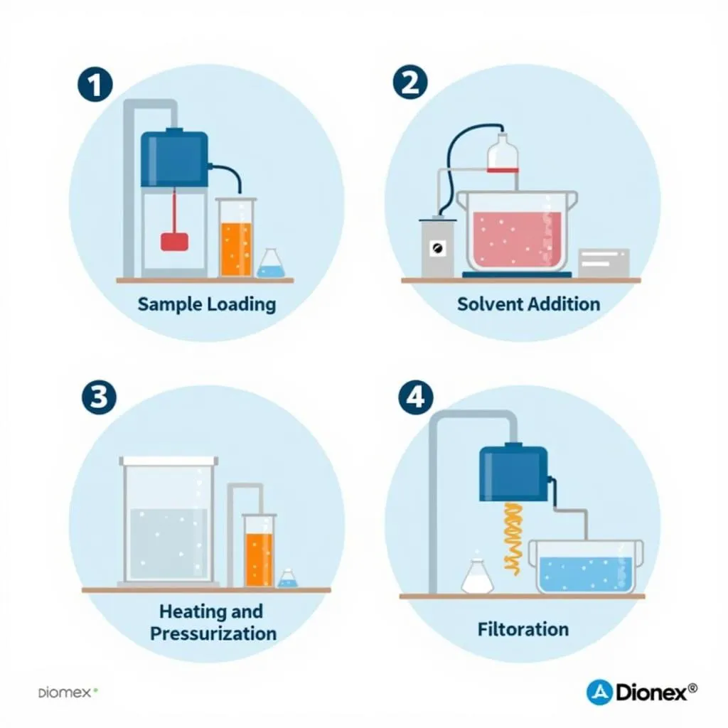 Dionex ASE Extraction Process