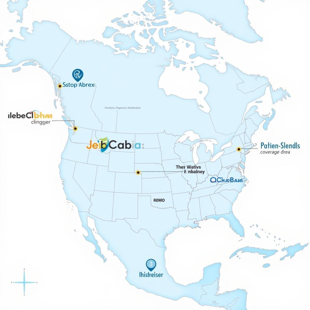 Distribution Network Map Showing ASE Coverage Area