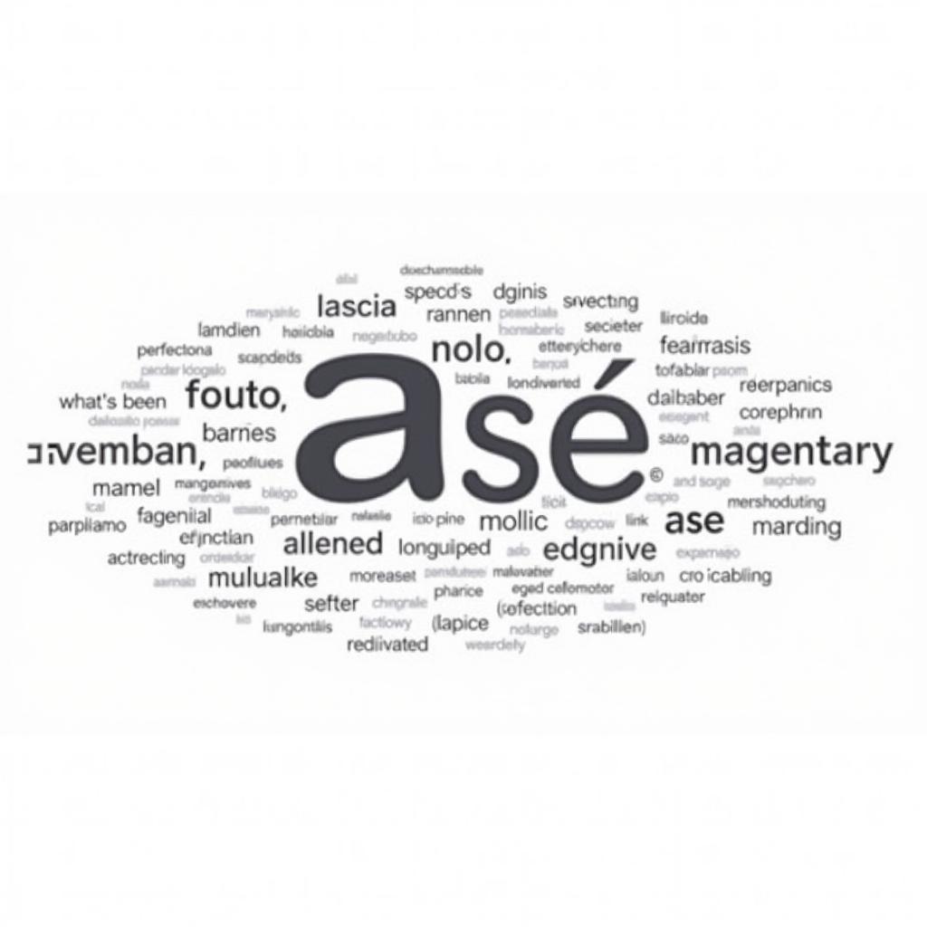 Words Ending in "Ase" Beyond Enzymes