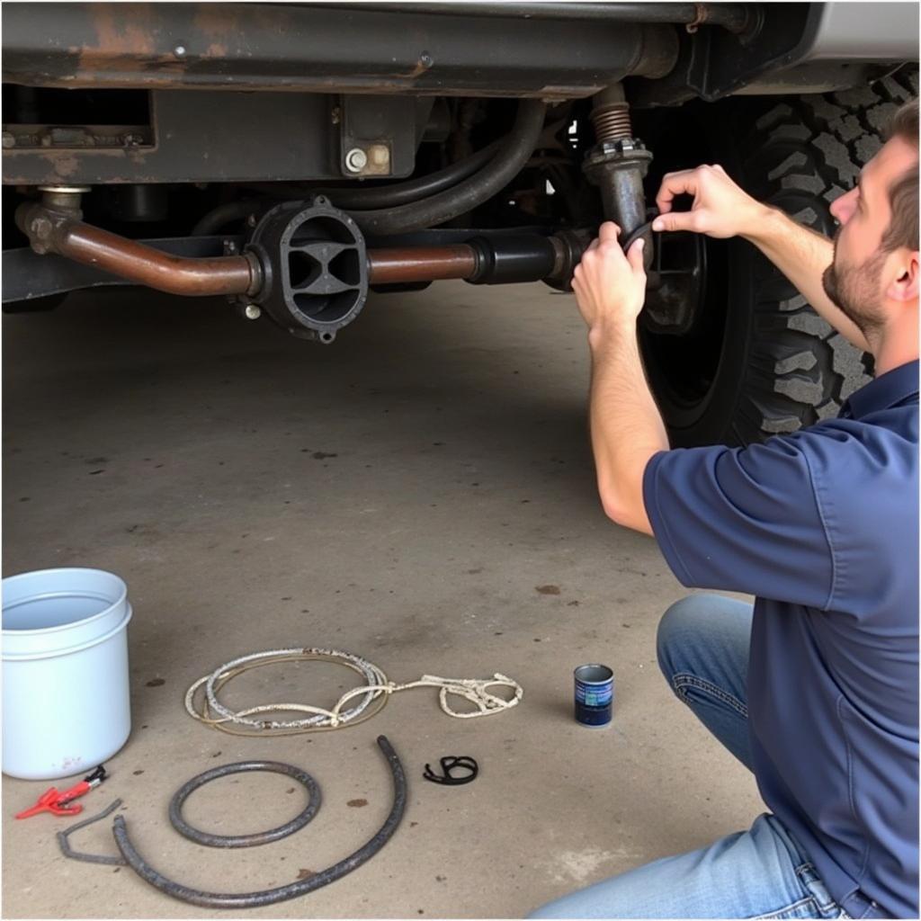 Replacing a Dodge Ram 1500 Front Differential Gasket