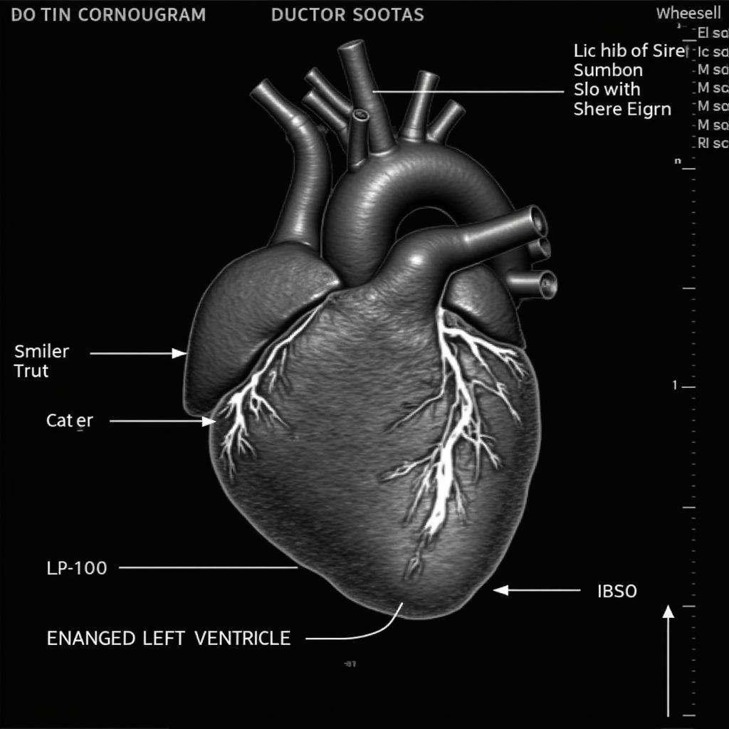 Echocardiogram Results Showing Enlarged Left Ventricle