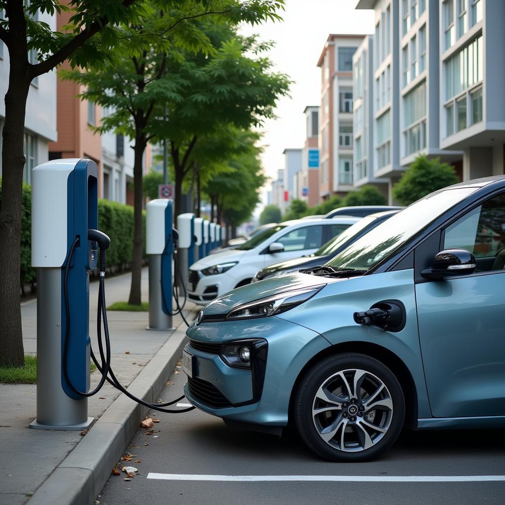 Electric Vehicle Charging Station in ASEAN