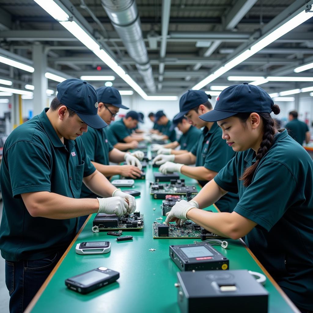 Electronics Assembly Line in Dallas