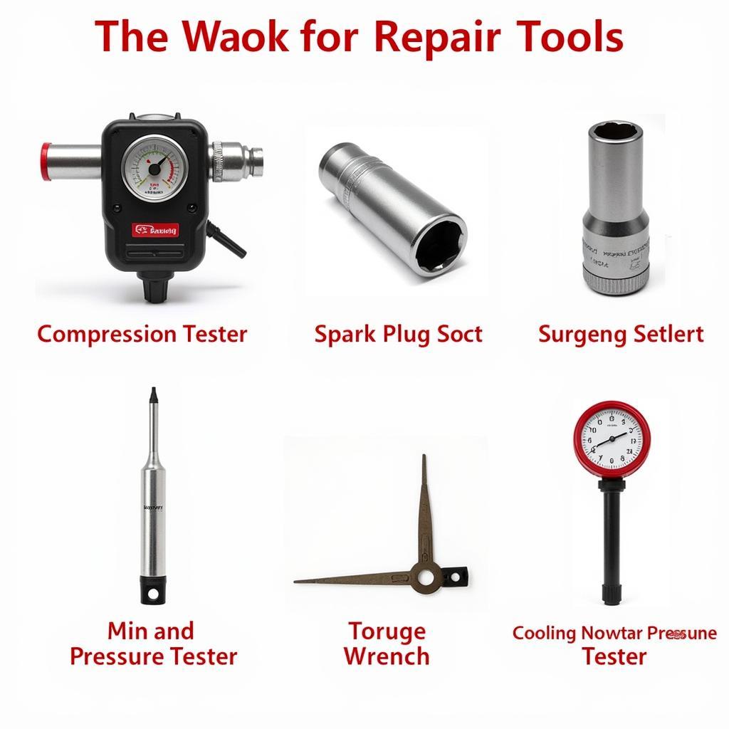 ASE Lab Test Engine Repair Tools