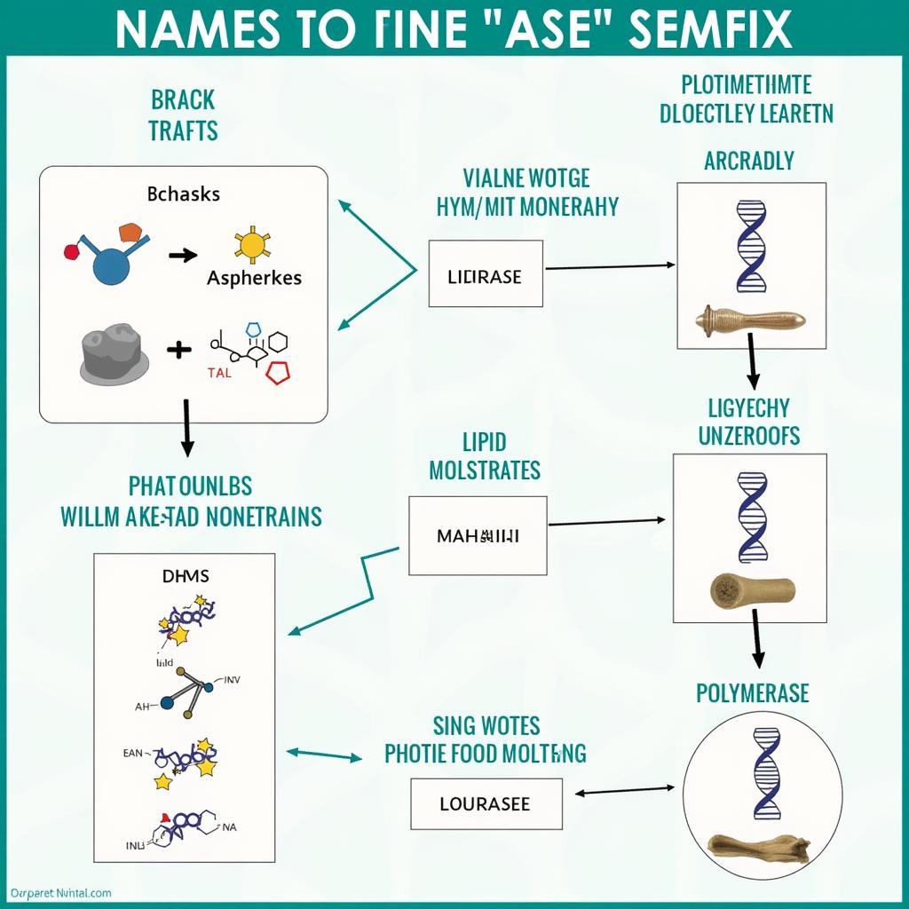 Enzyme Functionality and "ase" Suffix