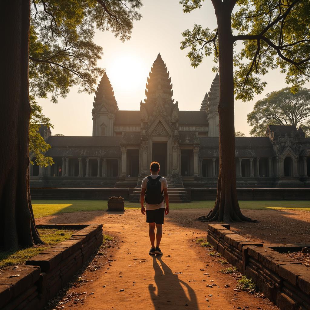 Exploring Ancient Temples in Angkor Wat