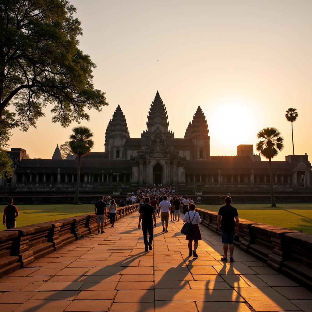 Exploring the architectural wonders of ancient temples in Angkor Wat, Cambodia