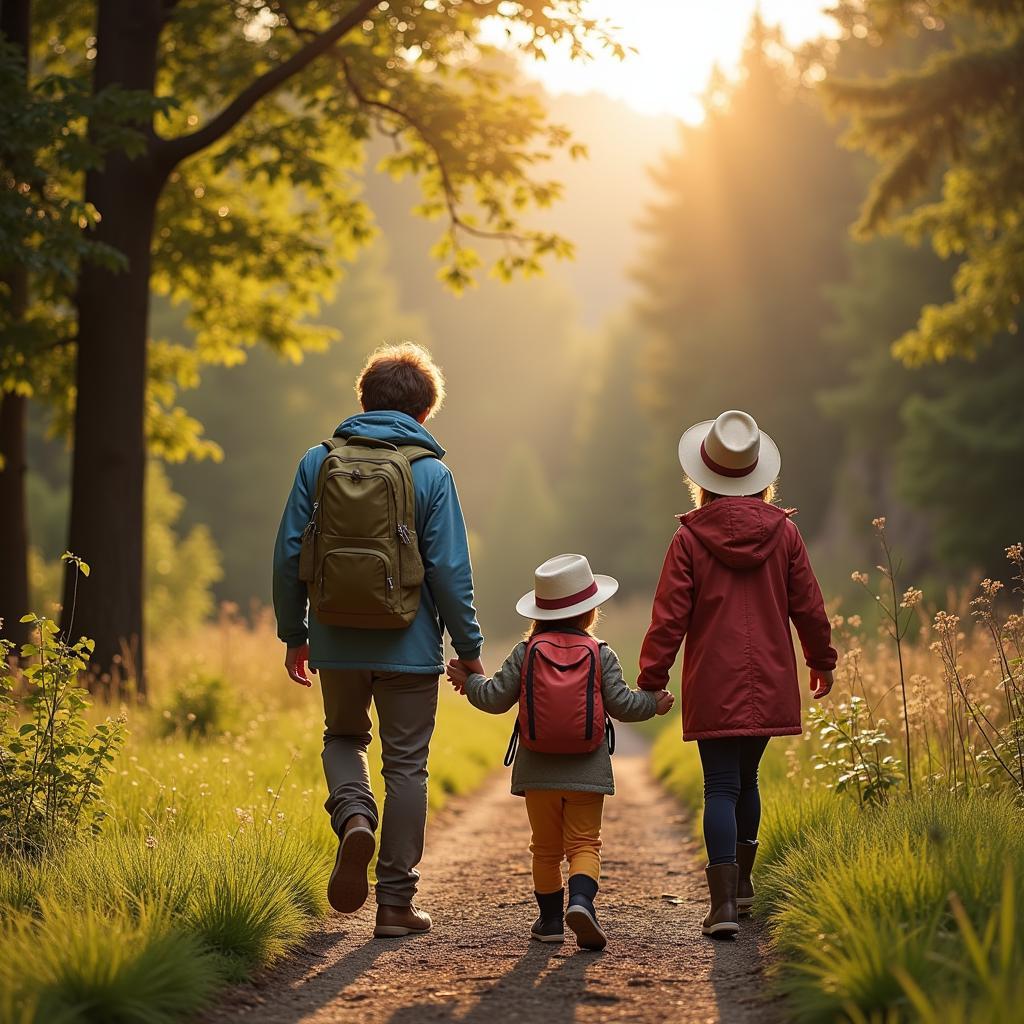 Family Hiking with Lyme Disease Prevention Measures